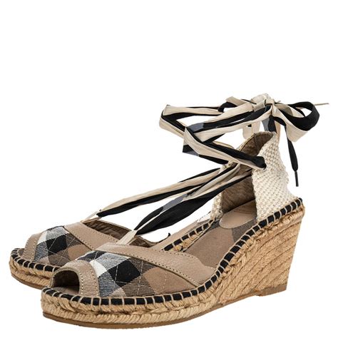 Burberry Espadrille shoes and sandals for Women 